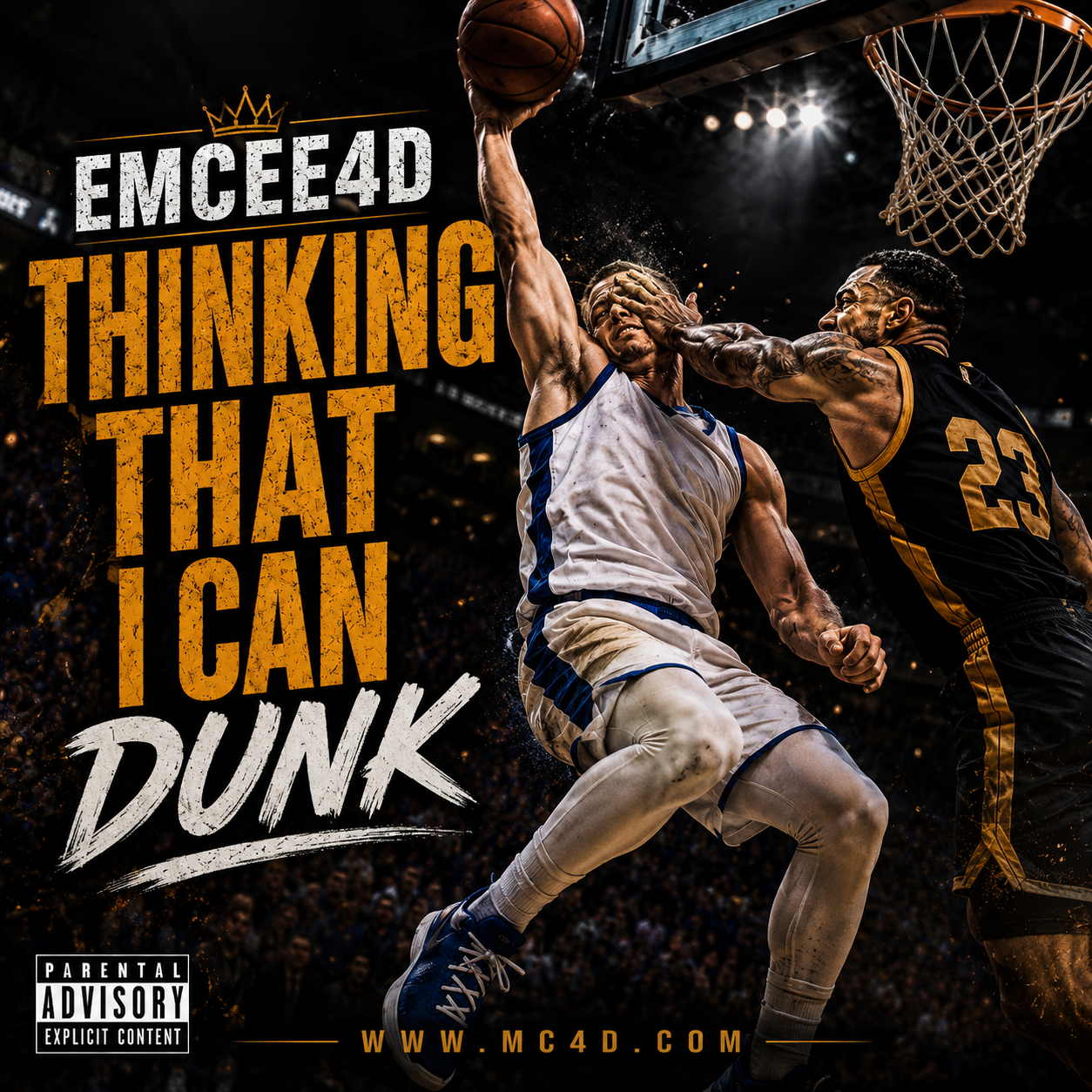 EMCEE4D cover artwork for Thinking I Can Dunk