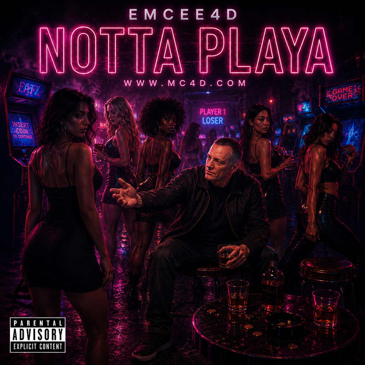 EMCEE4D cover artwork for Notta Playa