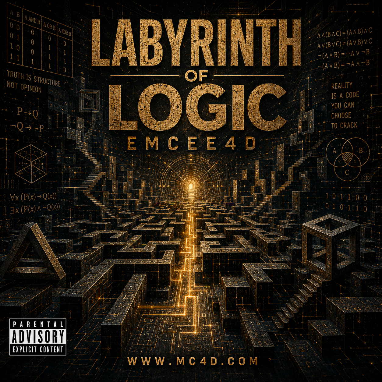 EMCEE4D cover artwork for Labyrinth of Logic